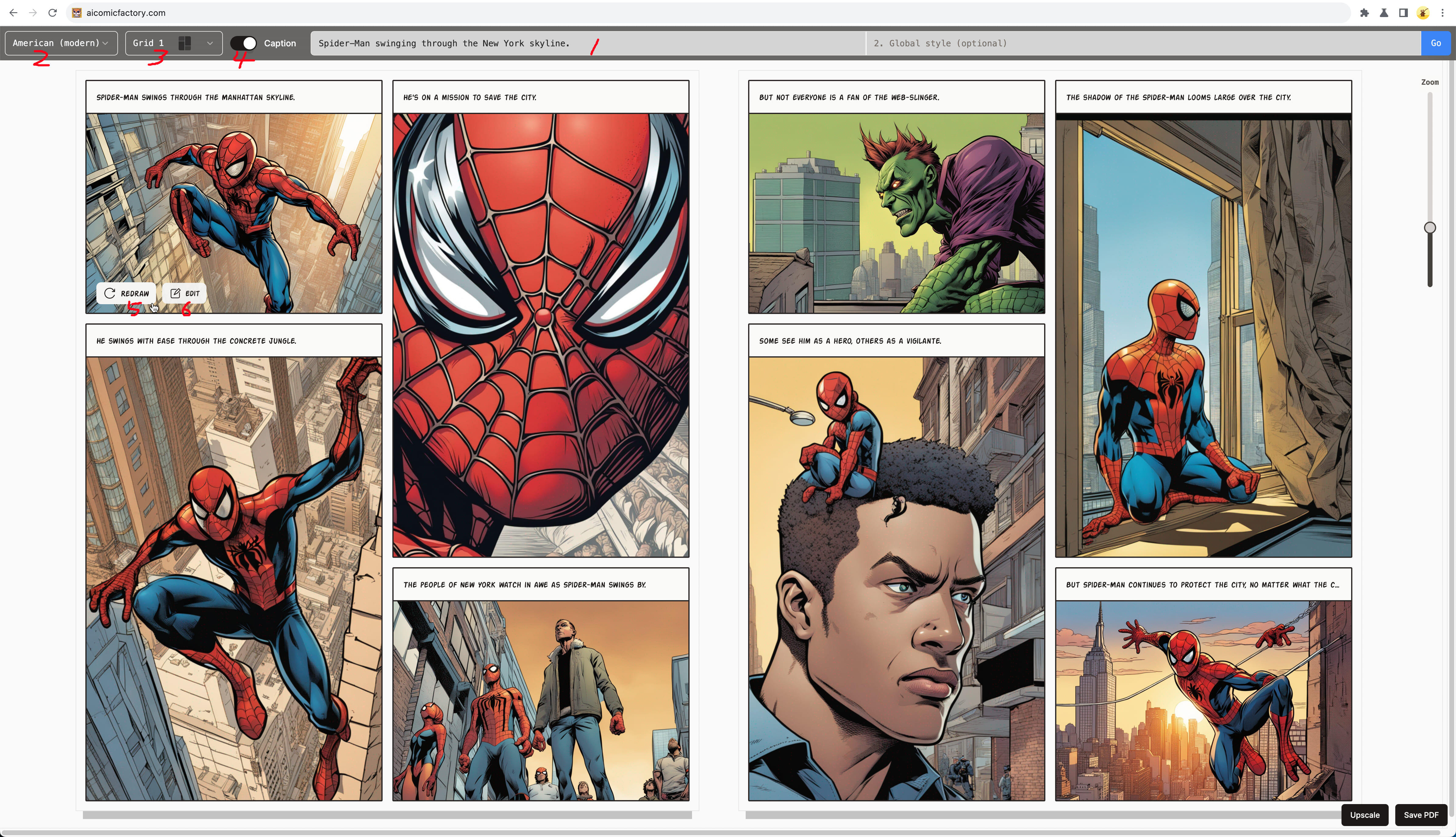 How to create your own comic books with AI