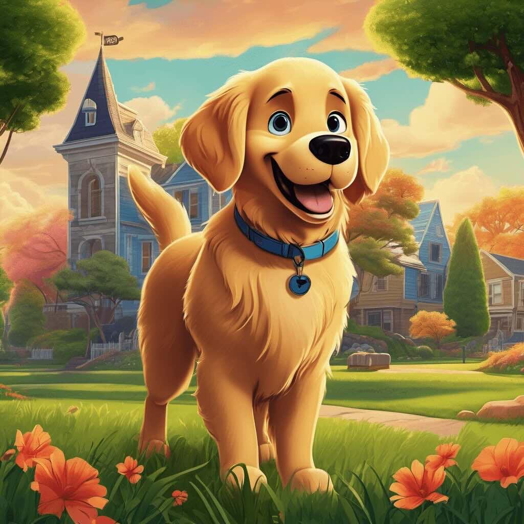 Disney Pixar AI Dog Trend