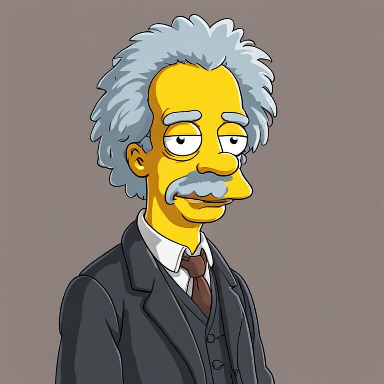 Flux Simpsons Characters example 1