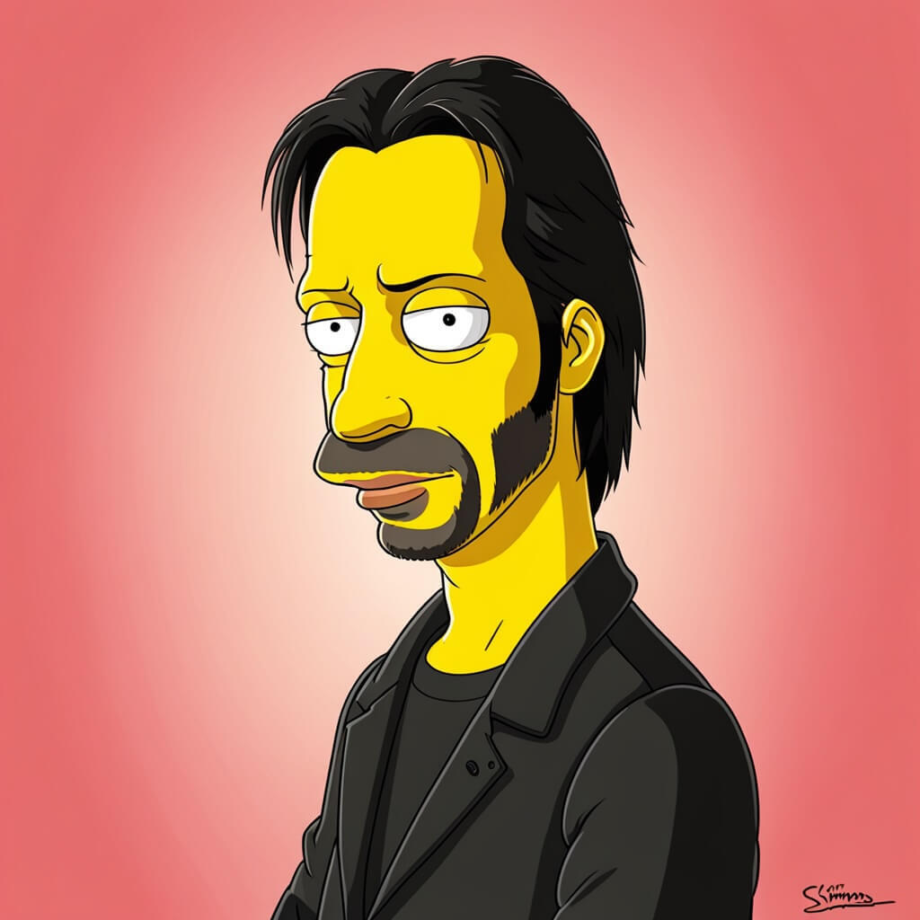 Flux Simpsons Characters example 2