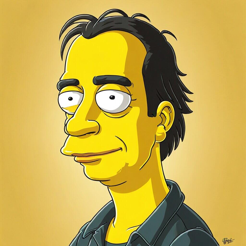 Flux Simpsons Characters example 4